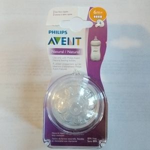Philips Avent Naturals Size 4 nipples